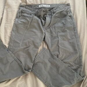 Express gray slim fit skinny leg pants